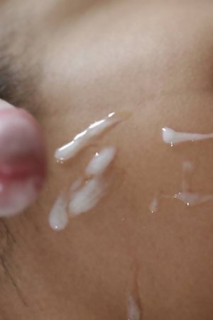 Horny Thai ladyboy with hard cock enjoys cumshots